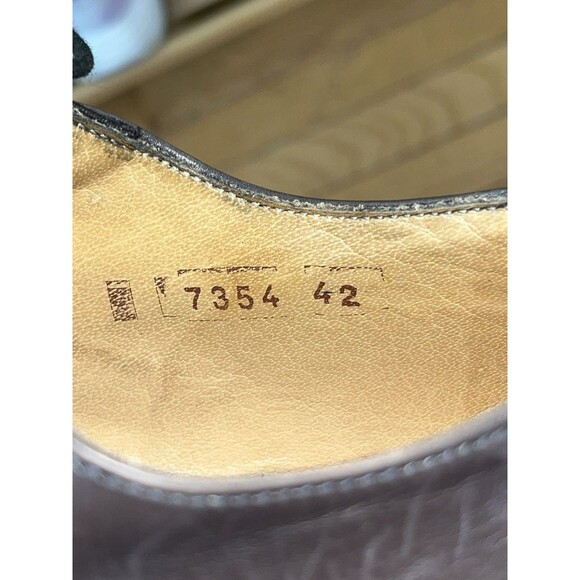 Antonio Maurizi Brown Leather  Split Toe Oxfords‎ Shoes Size 42 Excellent main image 11